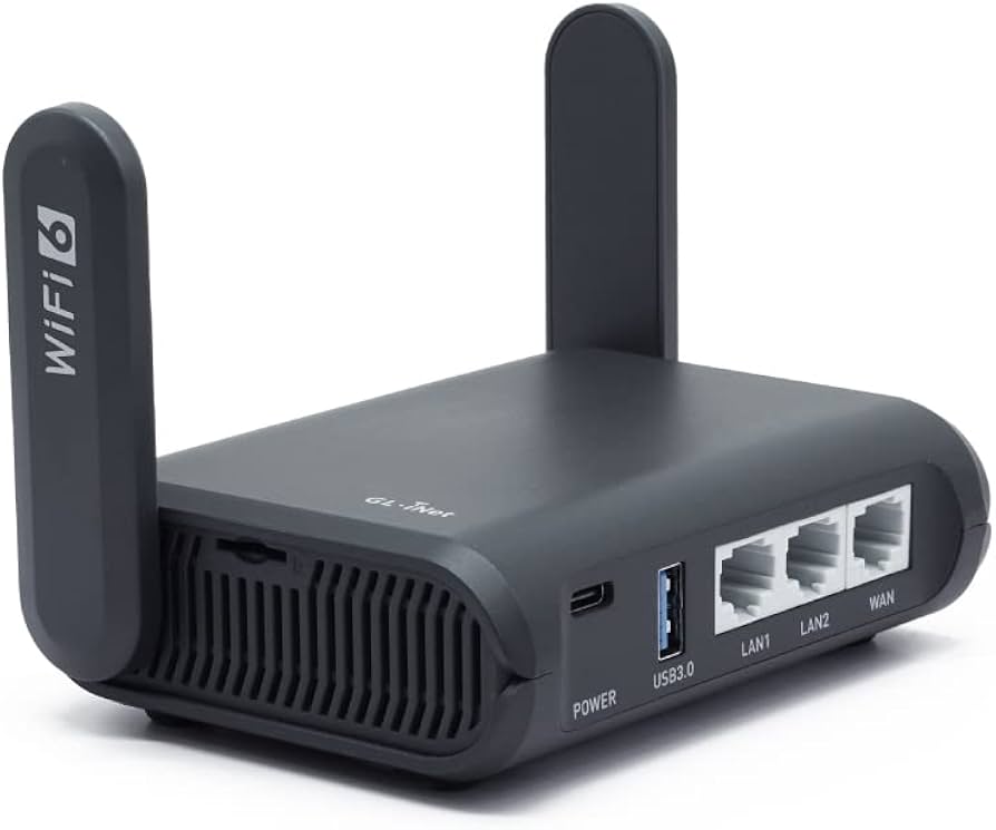 Amazon.co.jp: GL.iNet GL-AXT1800(Slate AX) WiFiルーターWiFi6 無線