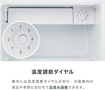 Amazon | simplus 1ドア冷蔵庫 47L 自動霜取り機能付 左右開き SP-47LD