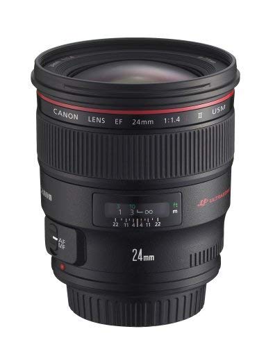 Amazon.com : Canon EF 24mm f/1.4L II USM Wide Angle Lens - Fixed
