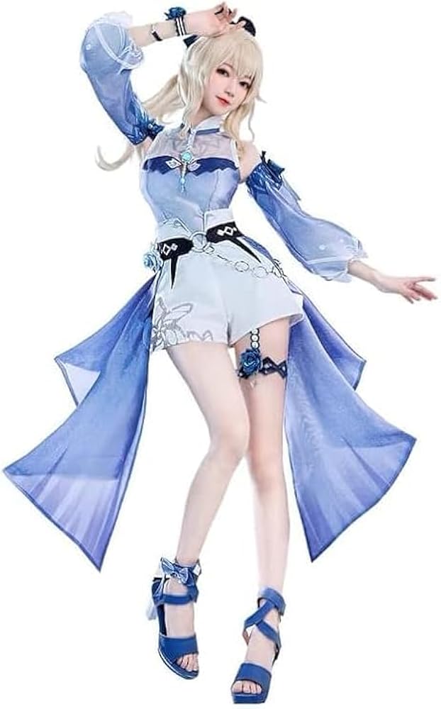 Amazon.co.jp: [小さな店] 原神 コスプレ ジン 水着 猫舗 正規品 衣装