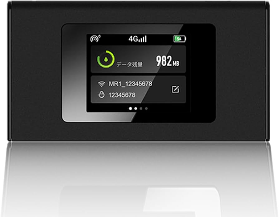 Amazon | ※バリエーションテスト【リチャージWiFi】国内ギガ付ポケット