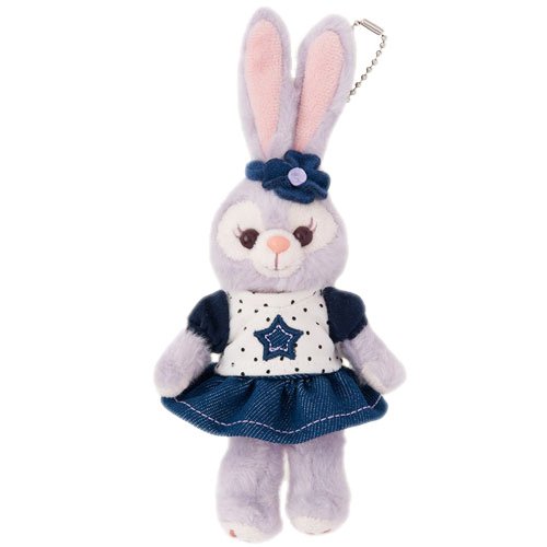 Amazon.co.jp: ステラ・ルー デニムぬいぐるみバッジ ウサギ うさぎ