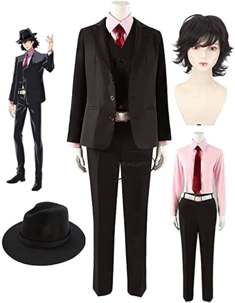 Amazon.co.jp: コスプレ衣装 左翔太郎 コスプレ衣装 ウィッグ付き（靴