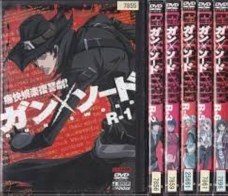 Amazon.co.jp: ガン×ソード [レンタル落ち] 全13巻セット [マーケット