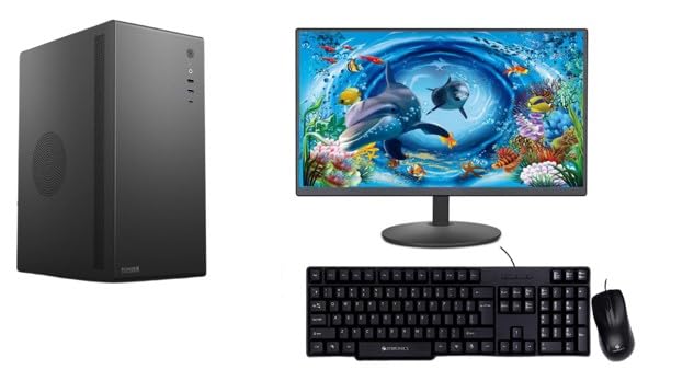 Assembled Core i5 Desktop PC (8GB RAM, 256GB SSD, Windows 11 Home