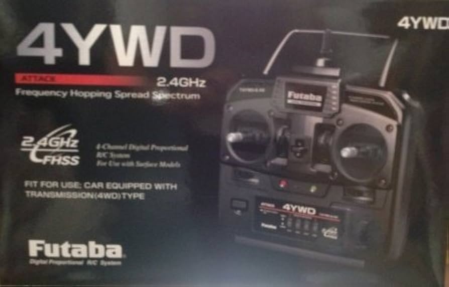 FUTABA ATTACK 4WD プロポセット Amazon | ATTACK 4YWD (4-CHANNEL