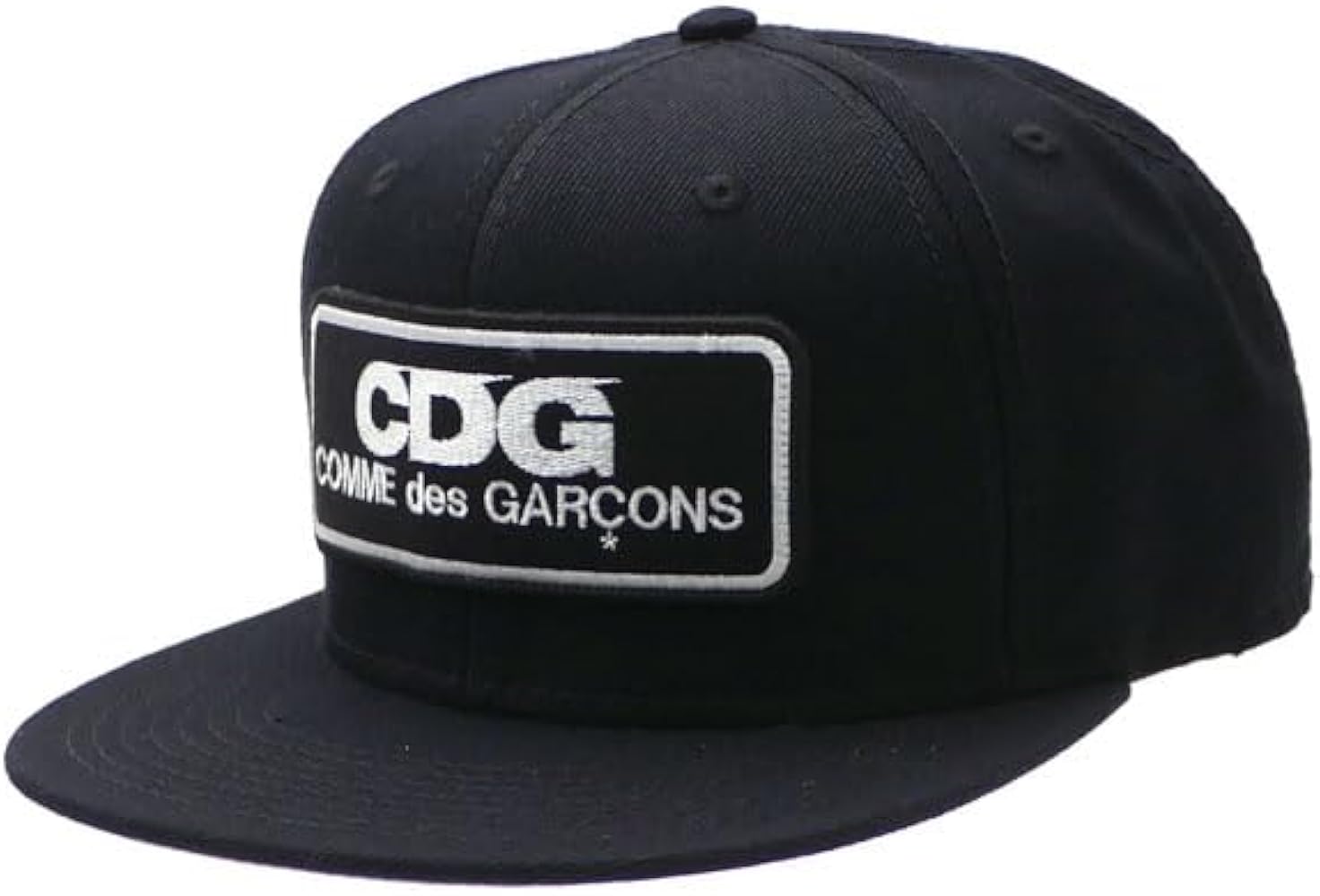 Amazon | [コムデギャルソン] CDG LOGO SNAPBACK CAP キャップ BLACK