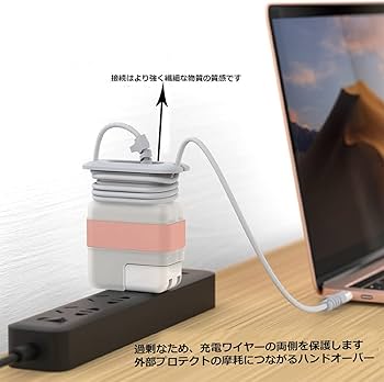 Amazon.co.jp: EVOLVE MacBook Pro&Air 充電器保護カバー（オリジナル