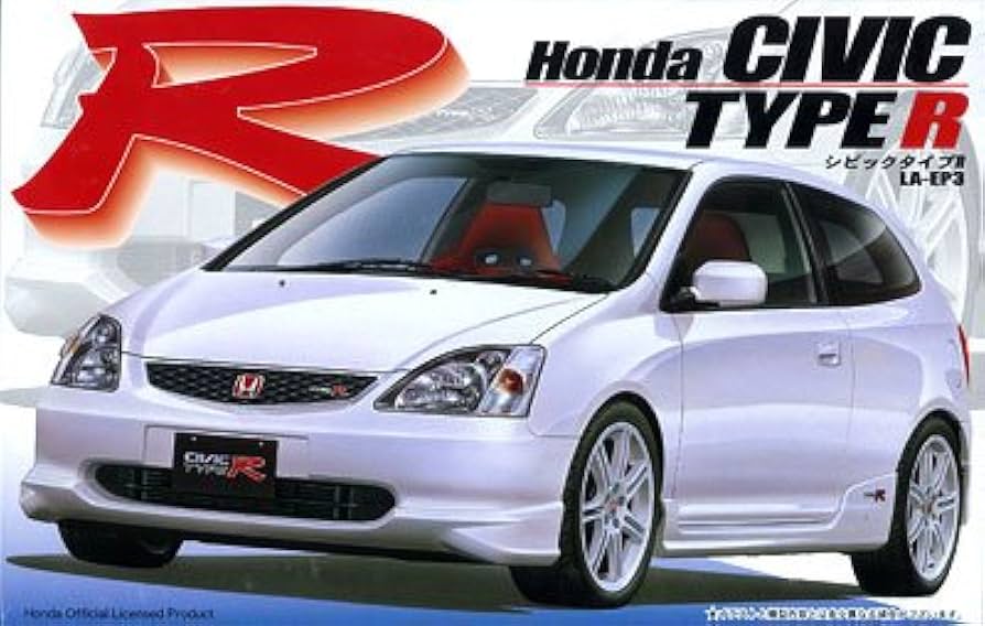 Amazon.com: 1/24 Civic TYPE R EP3 by Fujimi : Arts, Crafts & Sewing