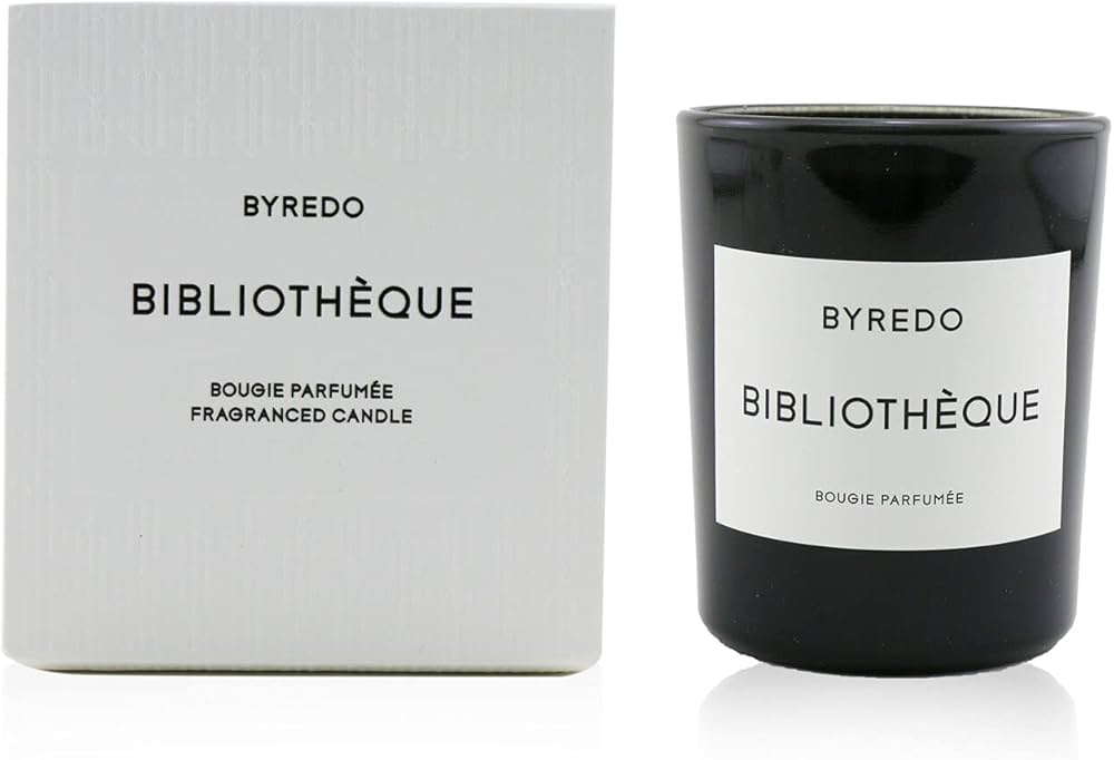 Amazon.com : Byredo's Bibliothèque Mini Candle : Health & Household