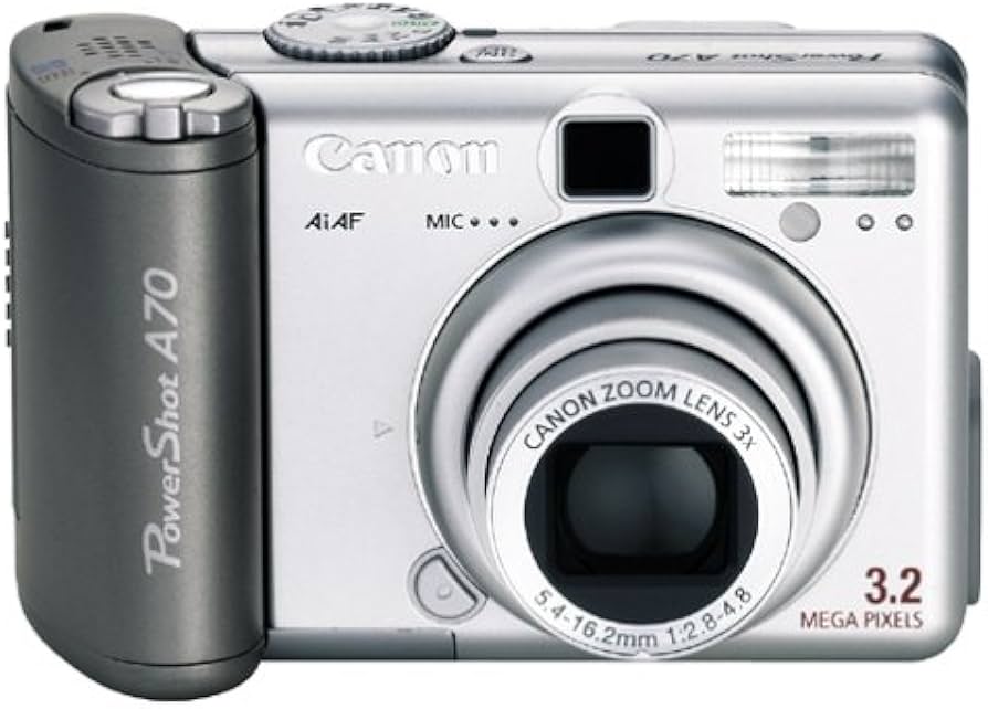 Amazon.com : Canon PowerShot A70 3.2MP Digital Camera w/ 3x