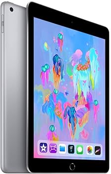 Amazon.com : Apple 2018 iPad (Wi-Fi + Cellular, 32GB) - Space Gray