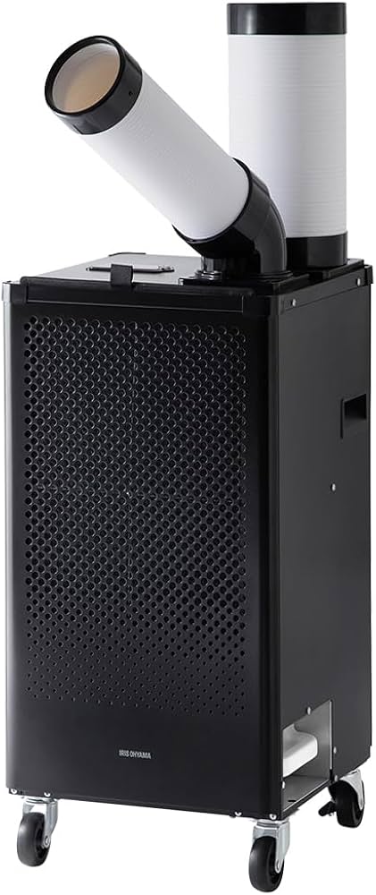 Amazon | 【工事不要】 アイリスオーヤマ 業務用 スポットクーラー (排