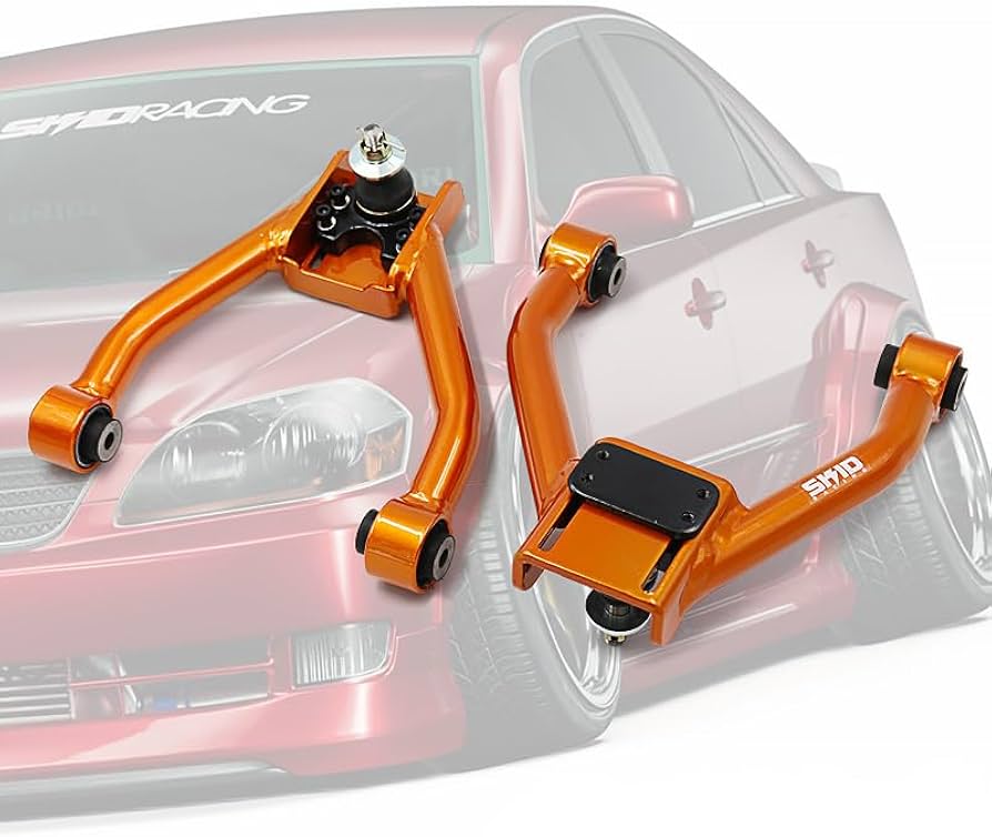 SKID RACING 16アリスト用 調整式フロントアッパーアーム SKID RACING