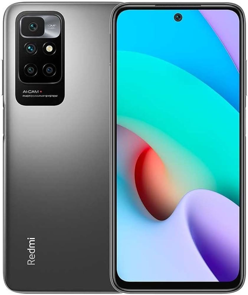 Amazon.com: XIAOMI Redmi 10 2022 4G LTE (64GB + 4GB) LTE GSM