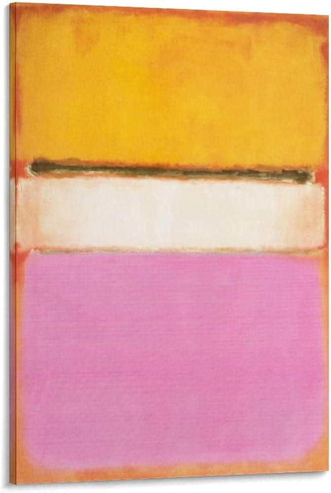 Amazon.co.jp: Mark Rothkoマーク・ロスコ画家の作品「ホワイト
