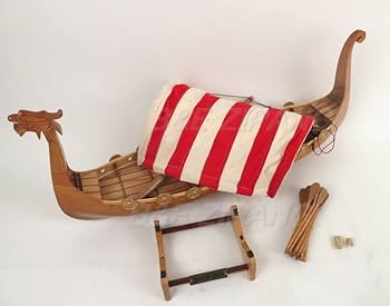 Amazon | 帆船模型 完成品 木製 Drakkar Viking ドラッカーバイキング