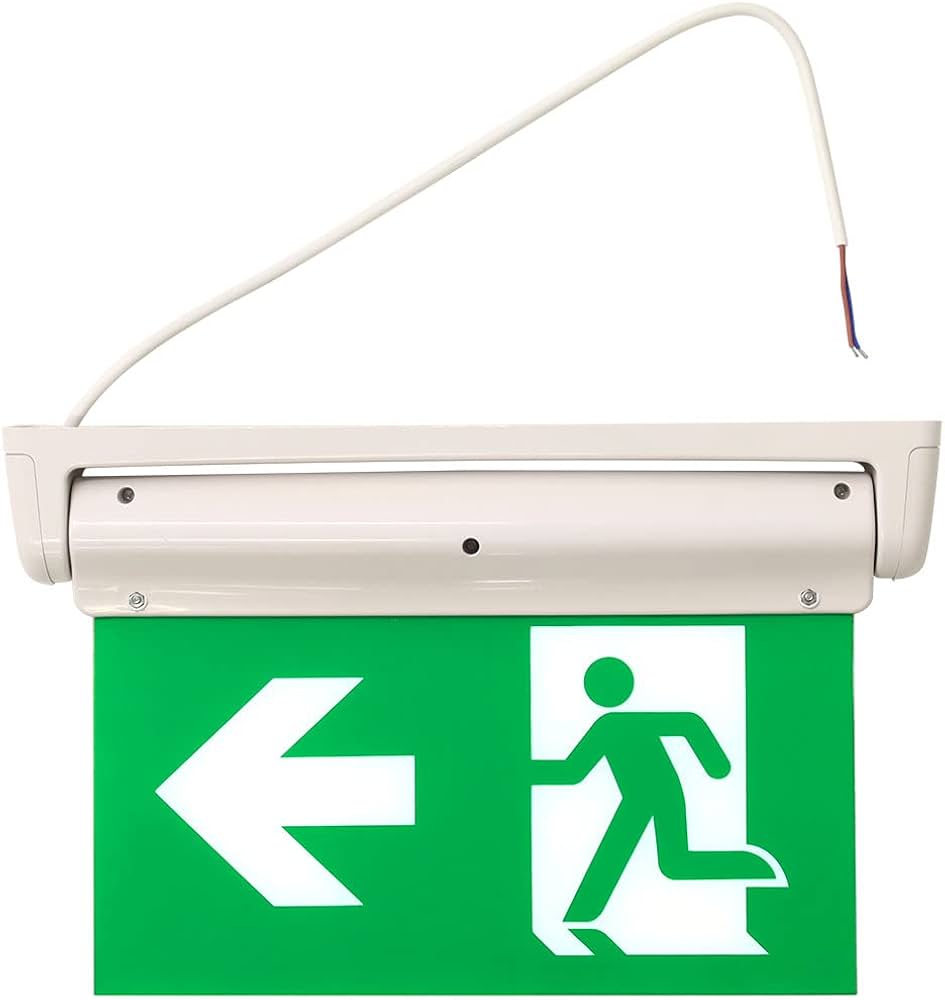 Amazon.co.jp: UPstore 非常口 誘導灯 led 両面 左方向 天井直付け