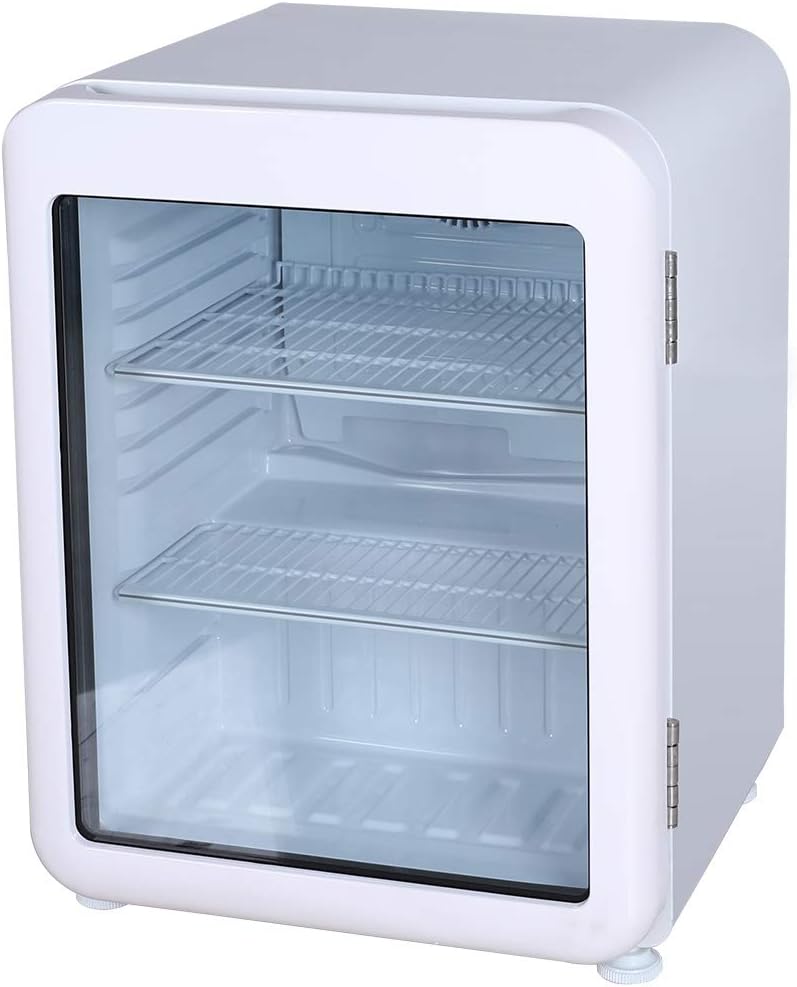 151業務用 冷蔵ショーケース オフィスコンビニ XW-105 左右開き 小型