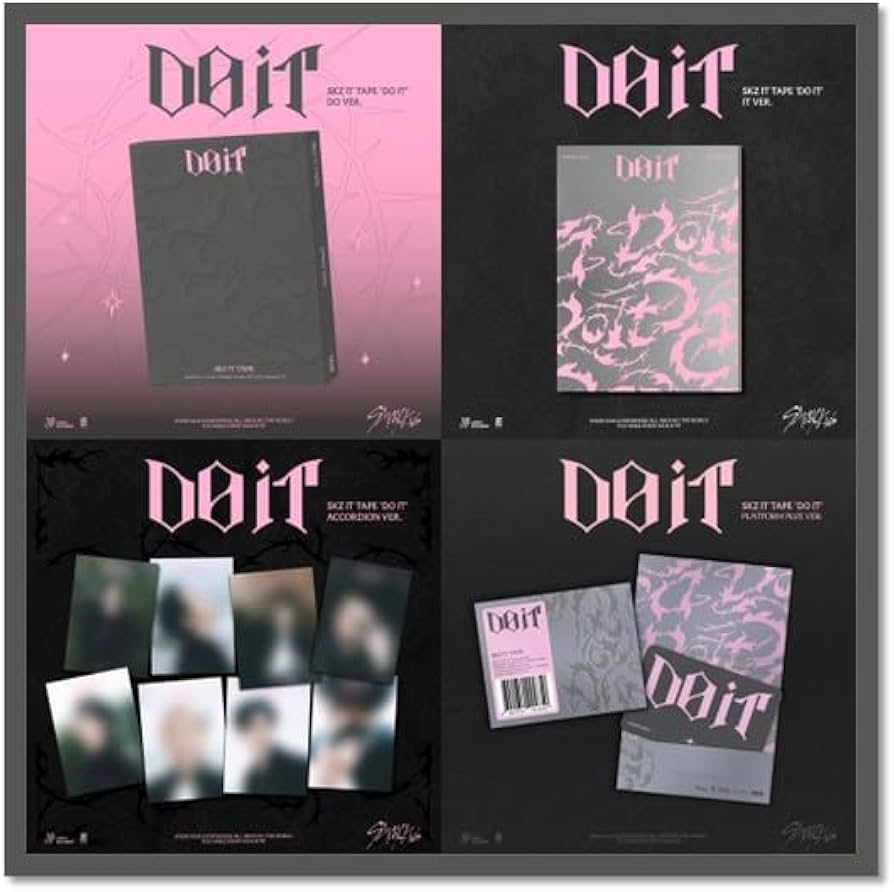 Amazon.com: Stray Kids DO IT [DO + IT + PLVE + 8 Accordion All 11