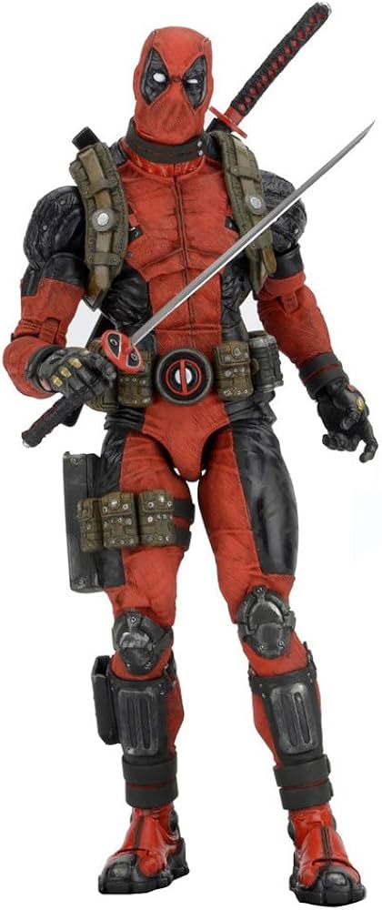 Amazon.com: NECA Marvel Classics Deadpool 1/4 Scale Action Figure