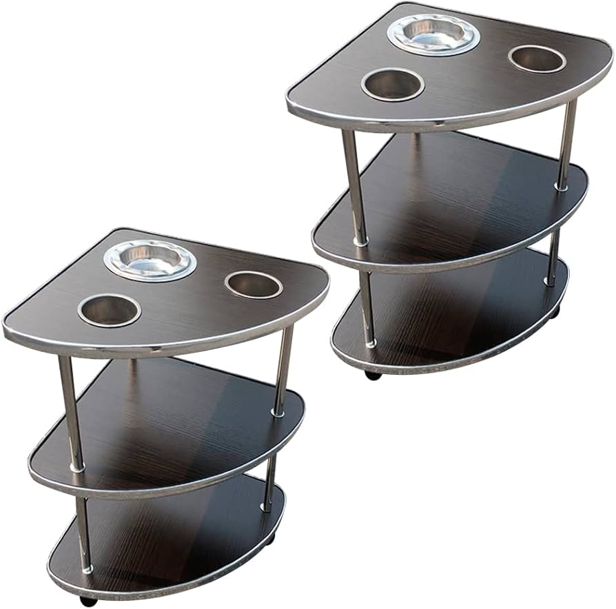 Amazon｜麻雀 サイドテーブル 2個セット 全自動麻雀卓 キャスター付き