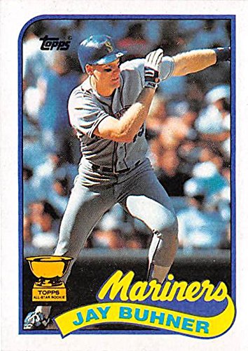 Amazon.com: Jay Buhner baseball card (Seattle Mariners OF) 1989