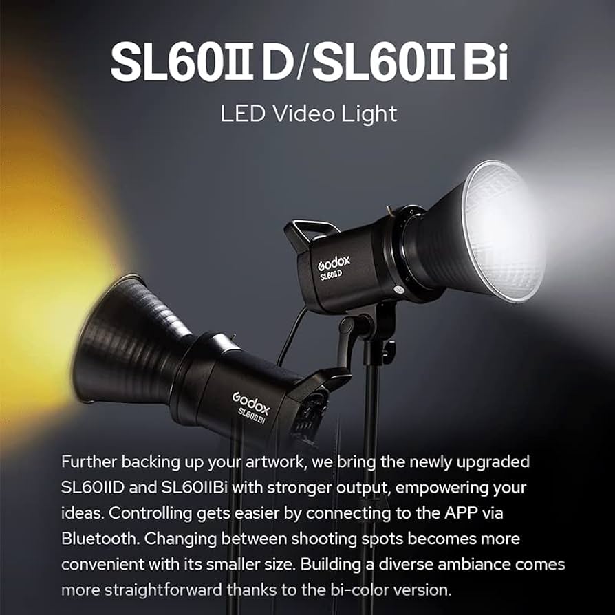 Amazon.com : Godox SL-60W Upgraded Version SL60IID 70W LED Video