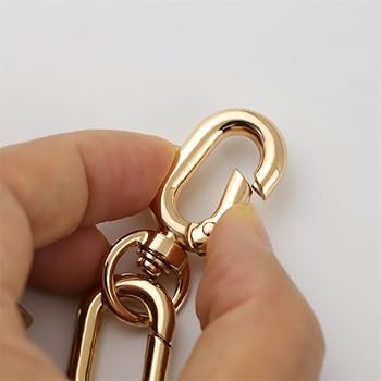 Amazon.co.jp: [FUSSED] 2個セット スプリングキーホルダー カラビナ