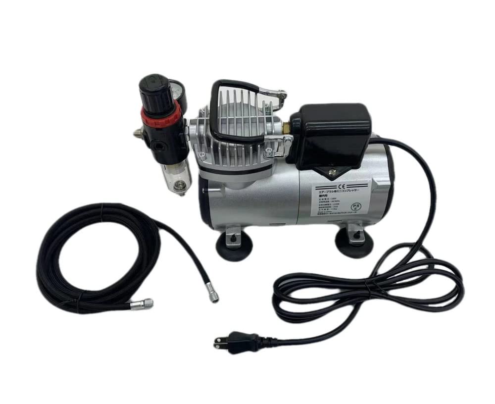 Amazon | 【三方良し】エアコンプレッサー オイルレスミニエアー