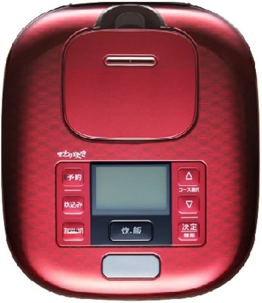 Panasonic 可変圧力IH炊飯器 おどり炊き SR-JX056 赤色 Panasonic 圧力