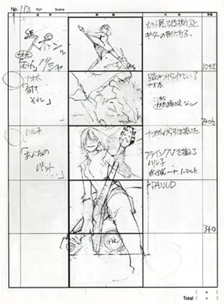 Amazon.co.jp: フリクリ画コンテ集 : Japanese Books