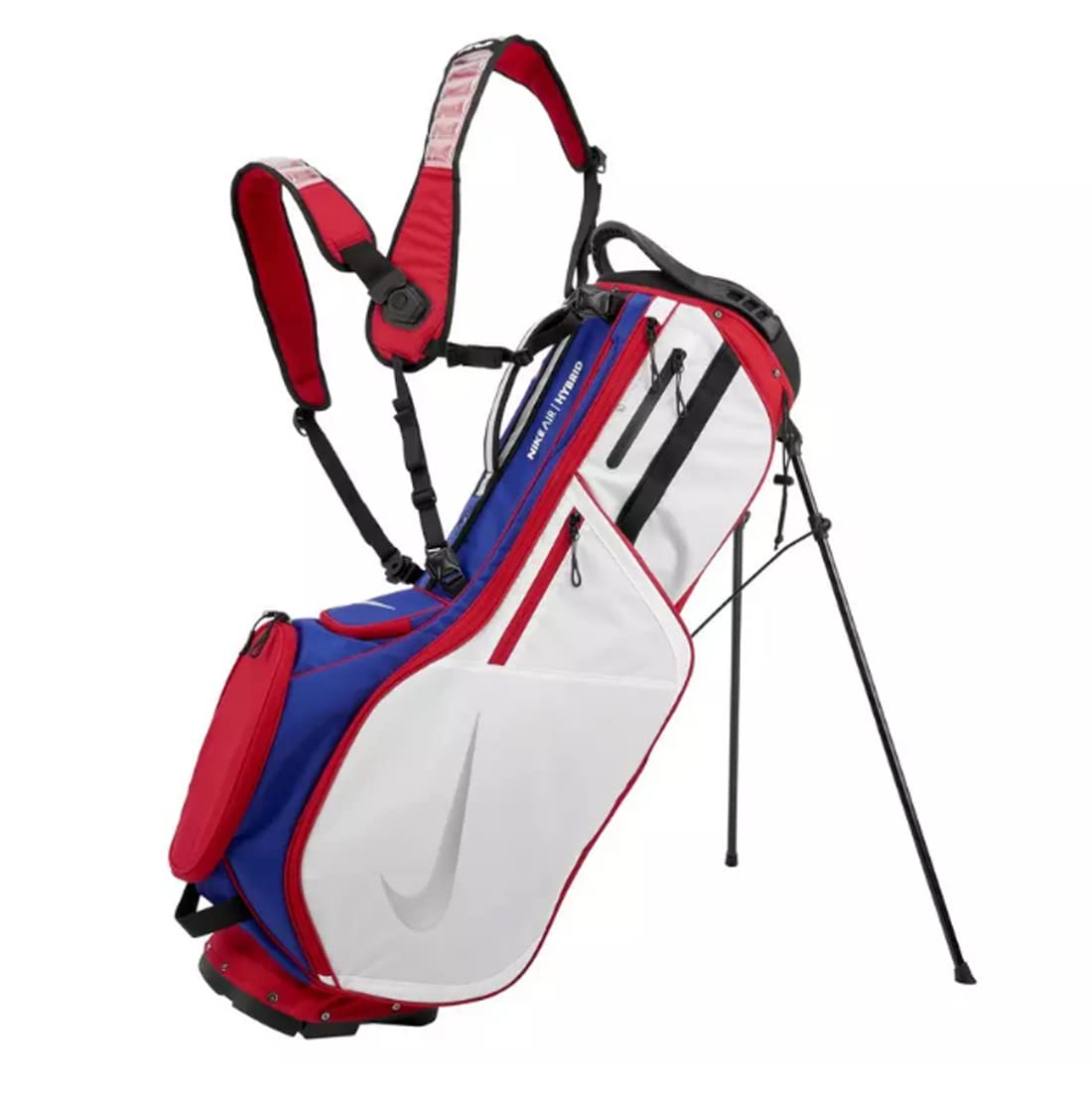 Amazon | Nike Air Hybrid 2 Golf Bag - Red/Royal/Silver | NIKE