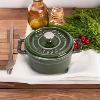 Amazon.com: Staub La Cocotte Round 40509-804 Mini Pico Cocotte