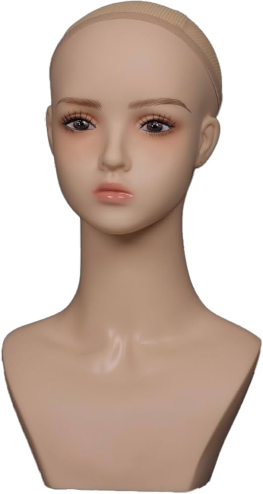 Amazon.co.jp: MORYTRADE マネキンヘッド ウィッグ スタンド トルソー