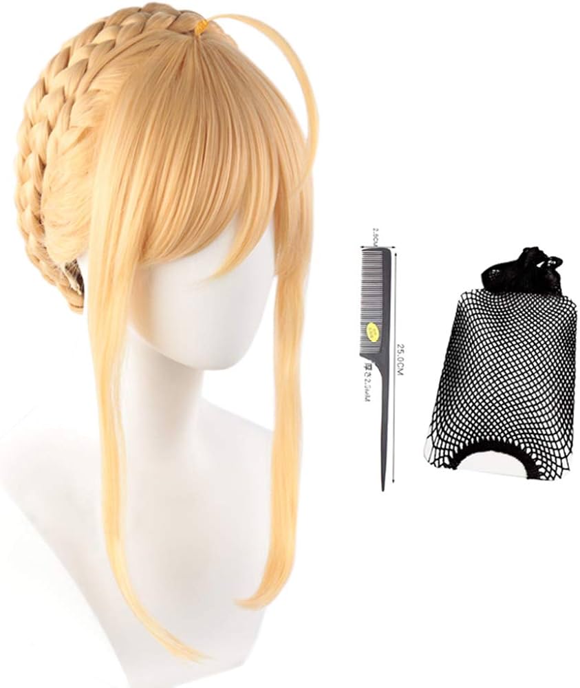 Amazon.co.jp: 耐熱コスプレウィッグ フェイト・ステイナイト セイバー