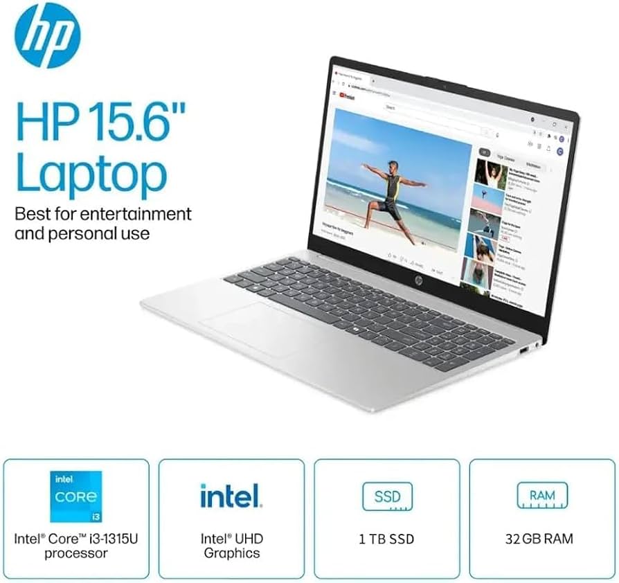 Amazon.com: HP 2025 New Touchscreen Laptop Computer, Intel 13th