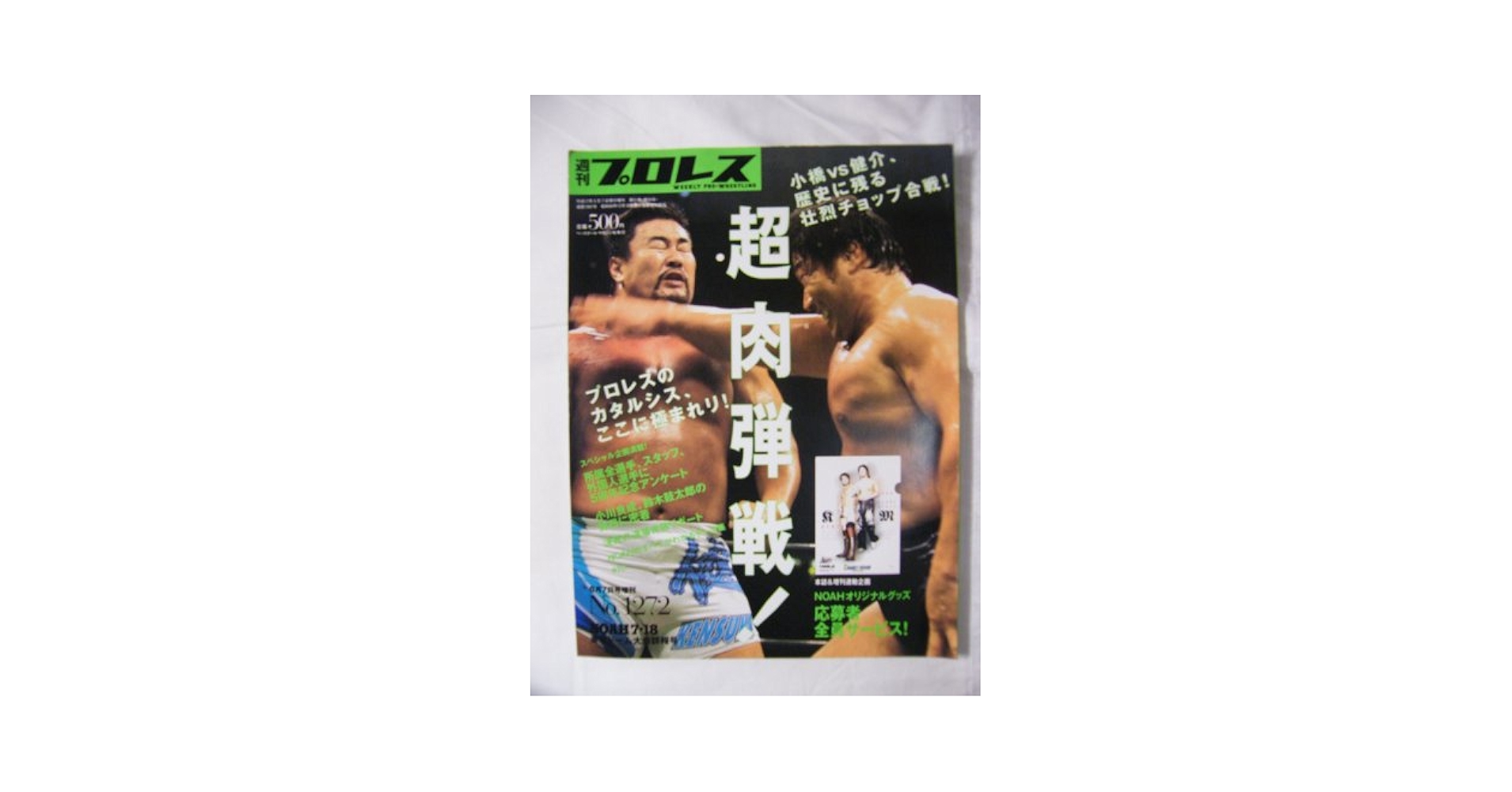 ☆『三沢vs川田』2005年東京ドーム限定品!!対戦記念フィギュア
