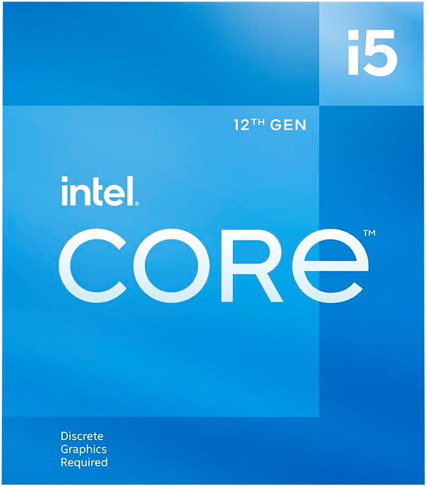 Intel Core i5 Core 12400F Desktop Processor 18M Cache, up to 4.40