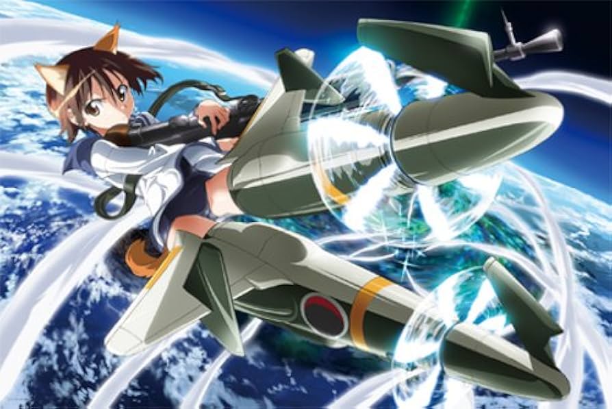 Amazon.co.jp: ストライクウィッチーズ2 1000ピース 成層圏の魔女 10