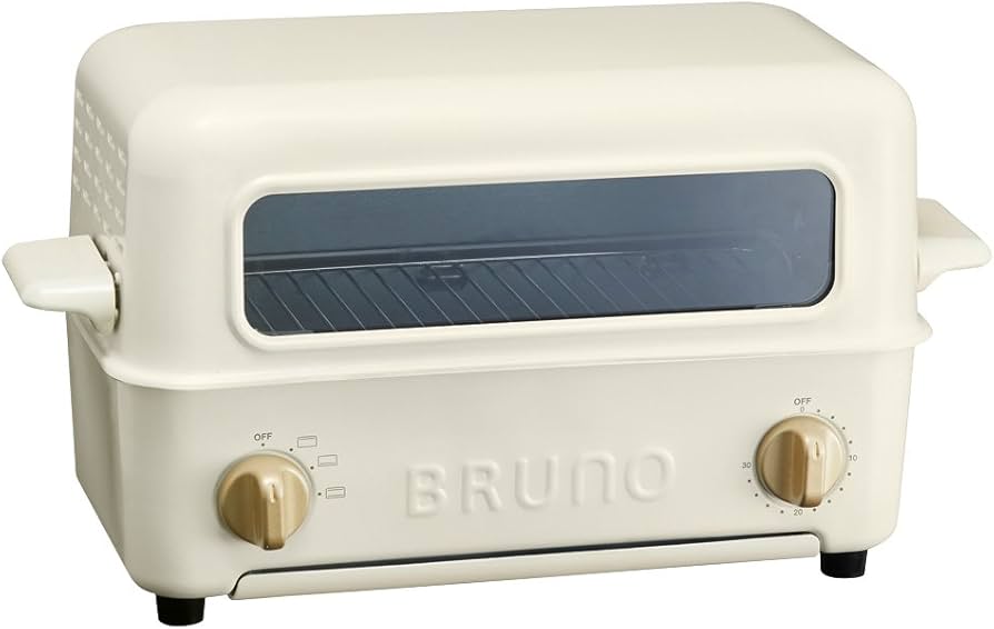 Amazon | BRUNO ブルーノ トースター グリル 2枚焼き 魚焼き ホワイト