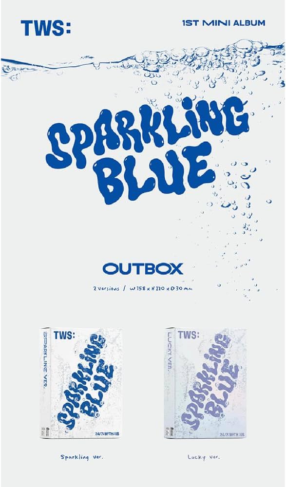 Amazon.co.jp: TWS 1st Mini Album [SPARKLING BLUE] - Sparkling Ver
