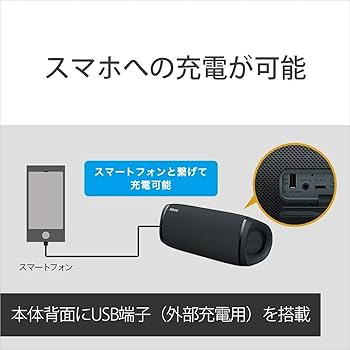Amazon.co.jp: ソニー ワイヤレスポータブルスピーカー SRS-XB43