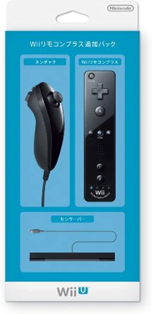 Amazon.co.jp: Wiiリモコンプラス追加パック(kuro) (RVL-A-AS03) : ゲーム