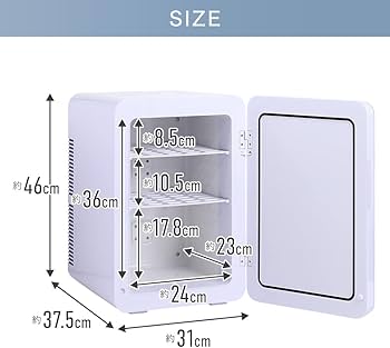Amazon | VERSOS 冷温庫 24L ホワイト -9℃～60℃ 保冷庫 日本製ダブル