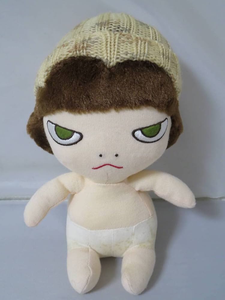 Amazon.co.jp: 奈良美智【おんなのこ】ぬいぐるみ 約20cm WALK ON