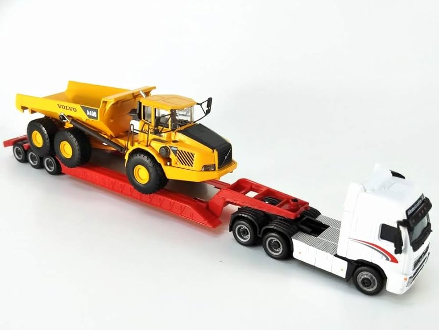 VOLVO FH トラクター&バンセミトレーラー(1/87スケール) VOLVO FH