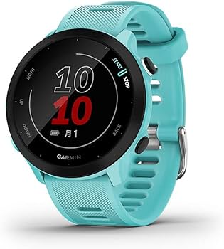 Amazon | GARMIN(ガーミン) ForeAthlete 55 Aqua 心拍 歩数 防水 軽量