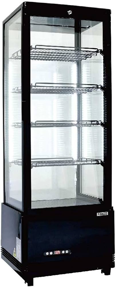 Amazon | レマコム 4面ガラス冷蔵ショーケース フォーシーズンシリーズ
