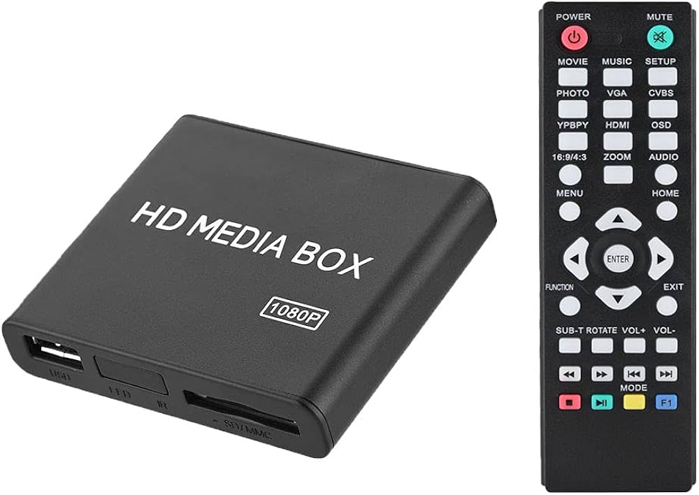 Amazon.com: 1080p HD Media Player, Mini MP4 Digital Media Player